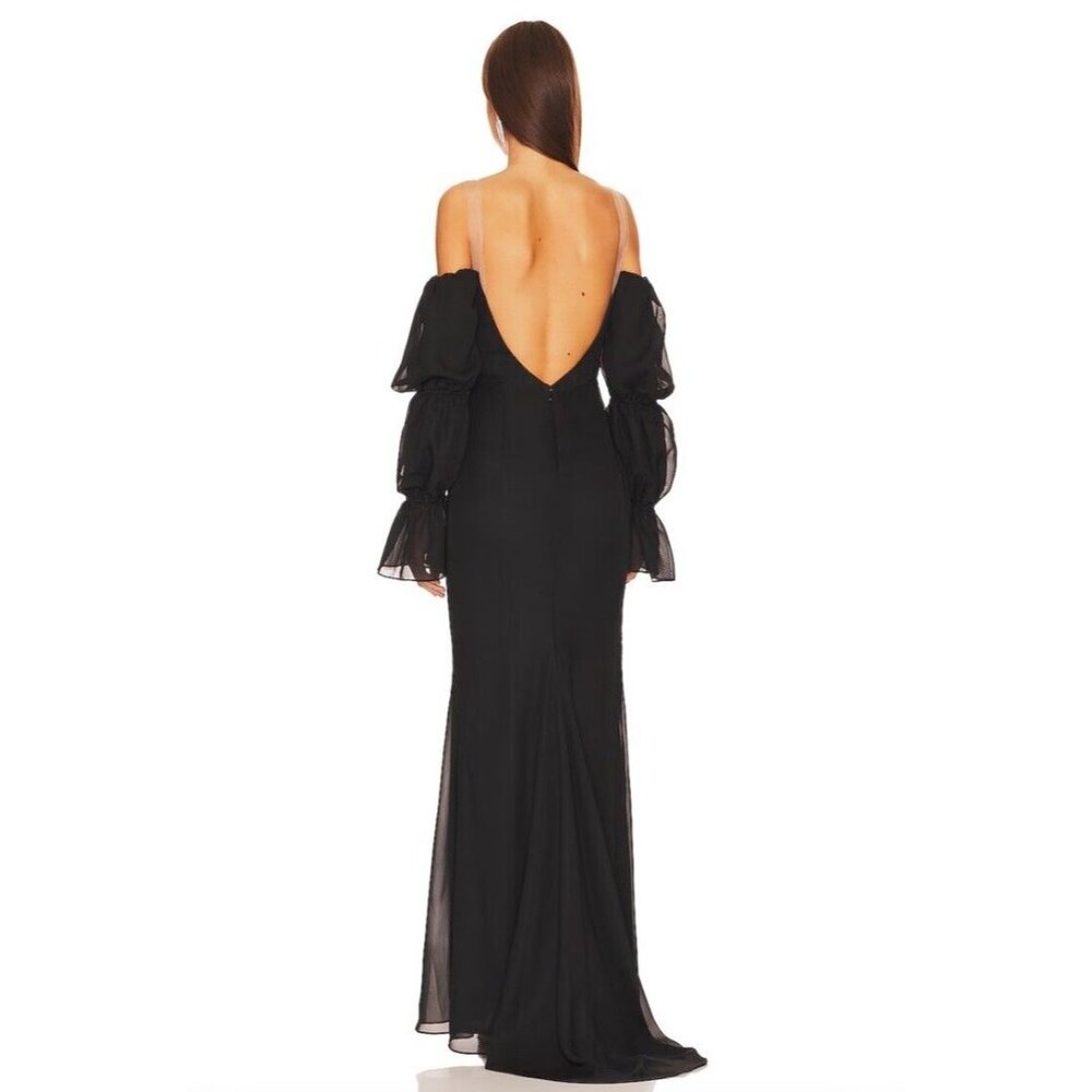 Katie May Estella Gown Black Party Elegant - Picture 3 of 9